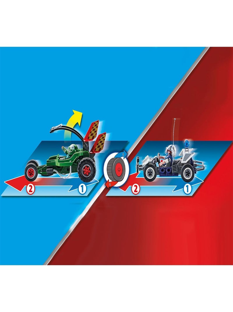 City Action Police Karts de policier et bandit N/A - Kiabi
