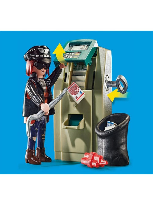 City Action Police Policier avec moto et voleur - Kiabi