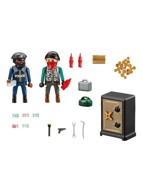 City Action Starter Pack Policier avec cambrioleur de coffre-fort - Kiabi