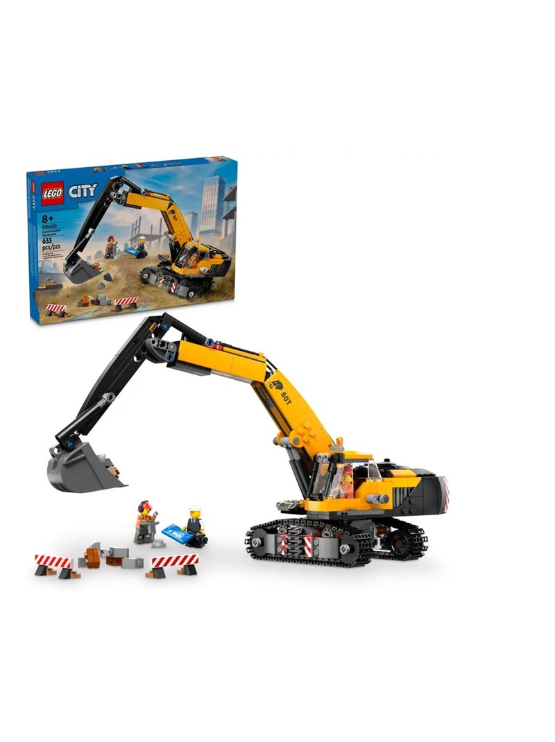 City La pelleteuse de chantier jaune Multicolore - Kiabi