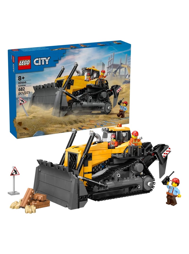City Le bulldozer jaune Multicolore - Kiabi