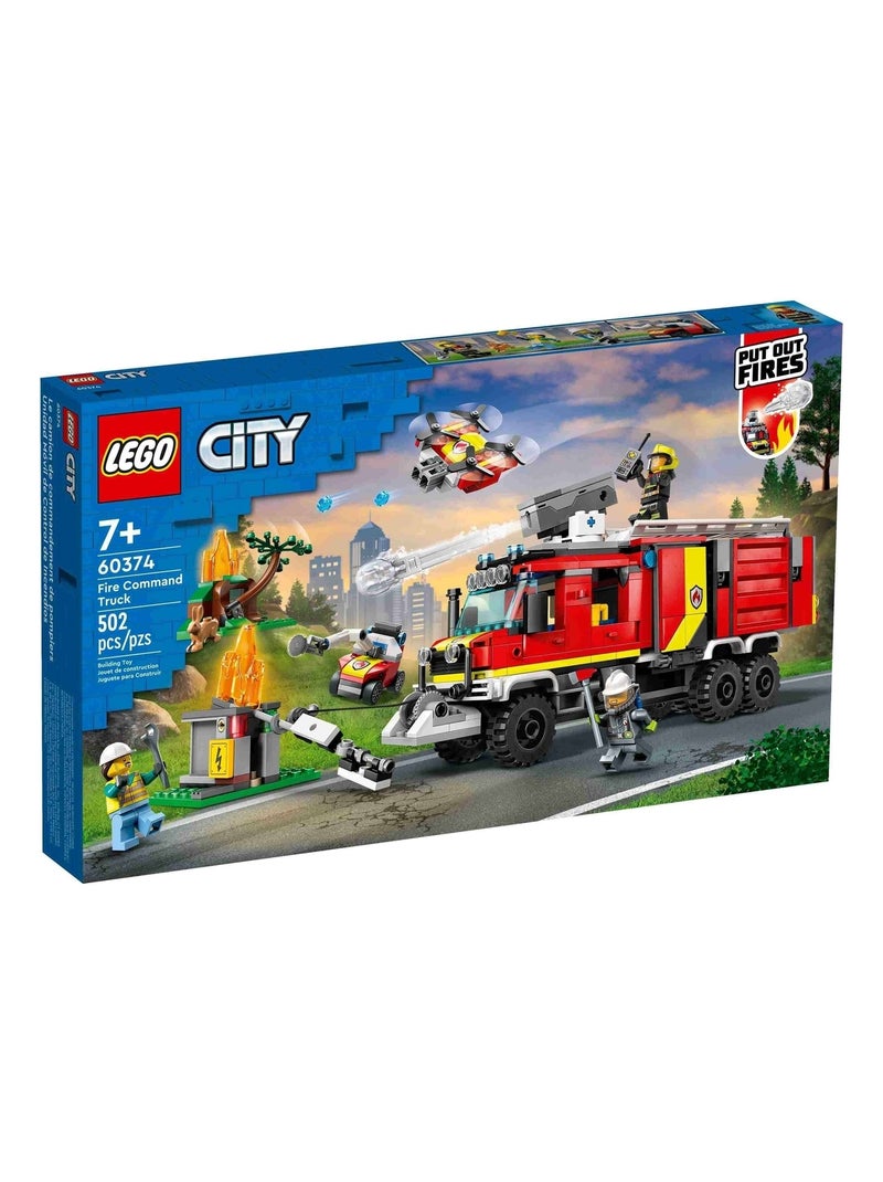 City Le camion d'intervention des pompiers Multicolore - Kiabi