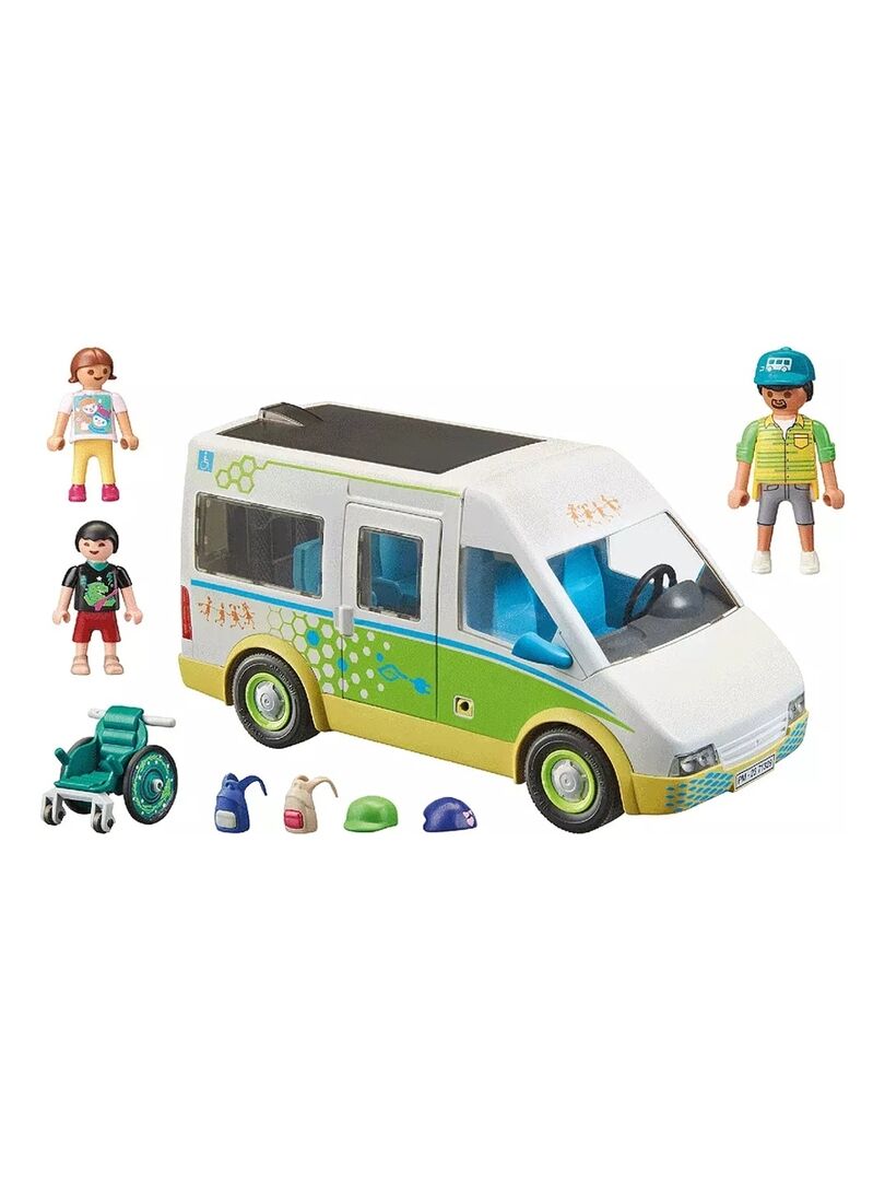 Playmobil City Life 71329 Bus Scolaire, avec Tro…