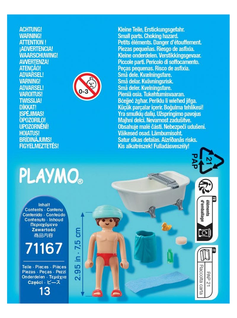 City Life - Homme et baignoire N/A - Kiabi