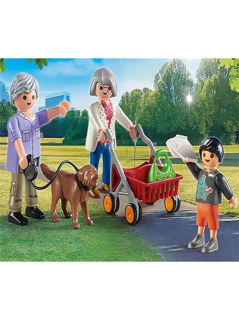 City Life Grands-parents avec petit-fils N/A - Kiabi