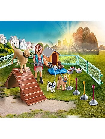 City Life Set cadeau Educatrice et chiens