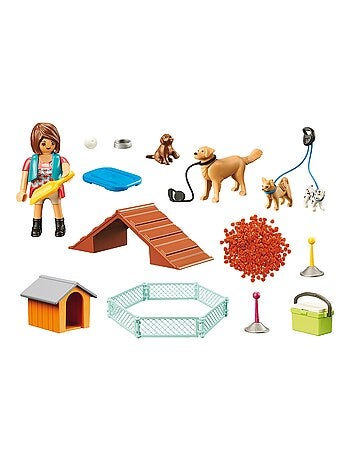 City Life Set cadeau Educatrice et chiens