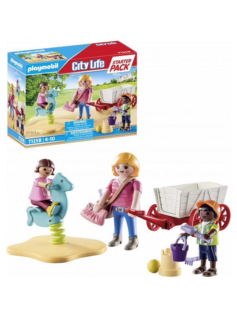 City Life Starter Pack Nourrice avec enfants N/A - Kiabi
