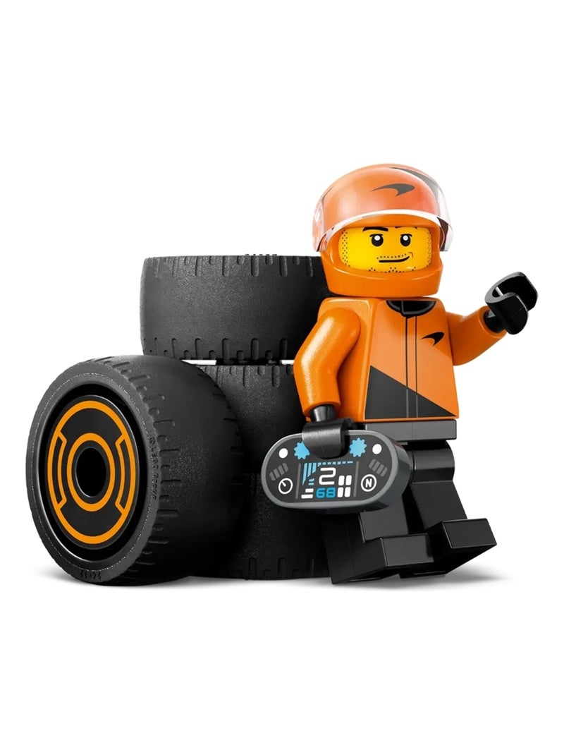 City Voiture de course McLaren avec pilote de F1® Multicolore - Kiabi