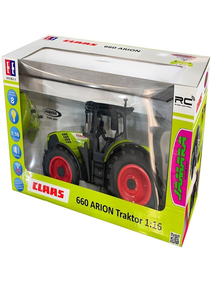 Claas Arion 660 1:16 2,4GHz Vert - Kiabi