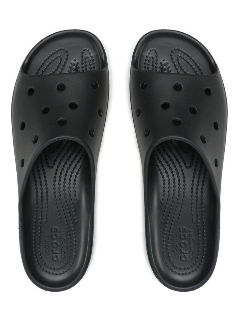 Claquette à Plateforme Pour Adulte Classic Platform Slide Noir - Kiabi