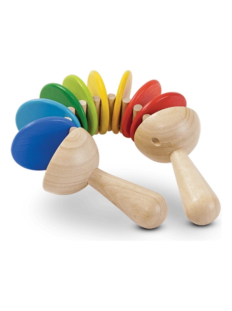 Claquette en bois multicolore N/A - Kiabi