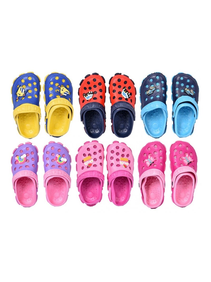 Claquette Fantaisie Enfant EVA Confort Bleu - Kiabi