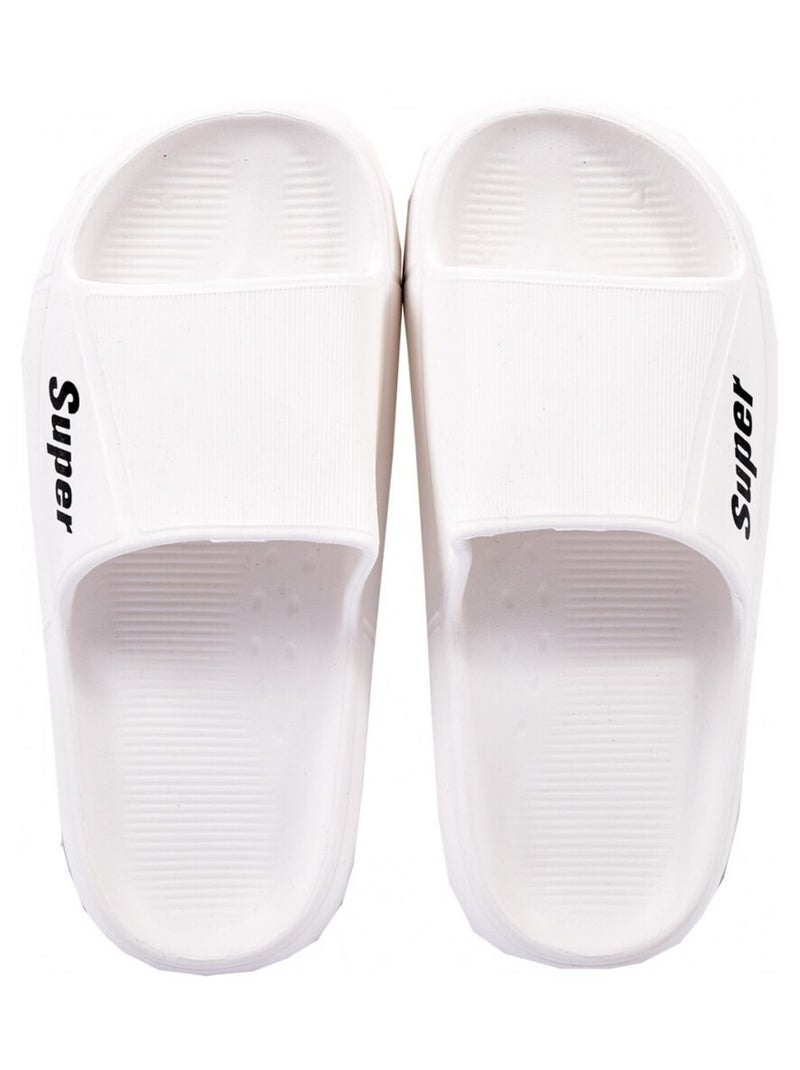 Claquette Femme Blanc - Kiabi