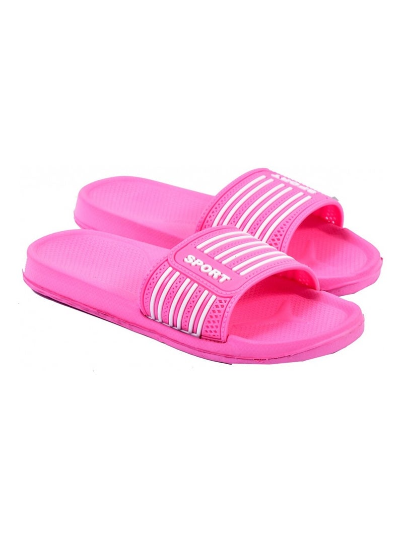 Claquette Femme Rose - Kiabi