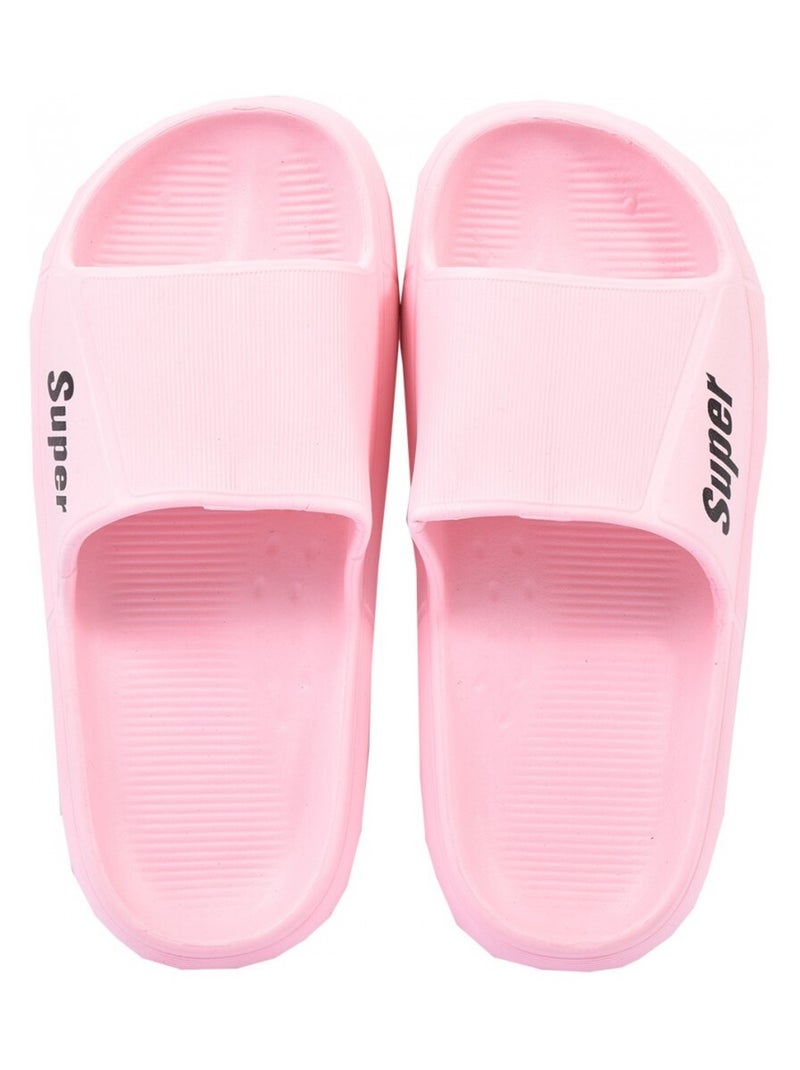 Claquette Femme Rose - Kiabi