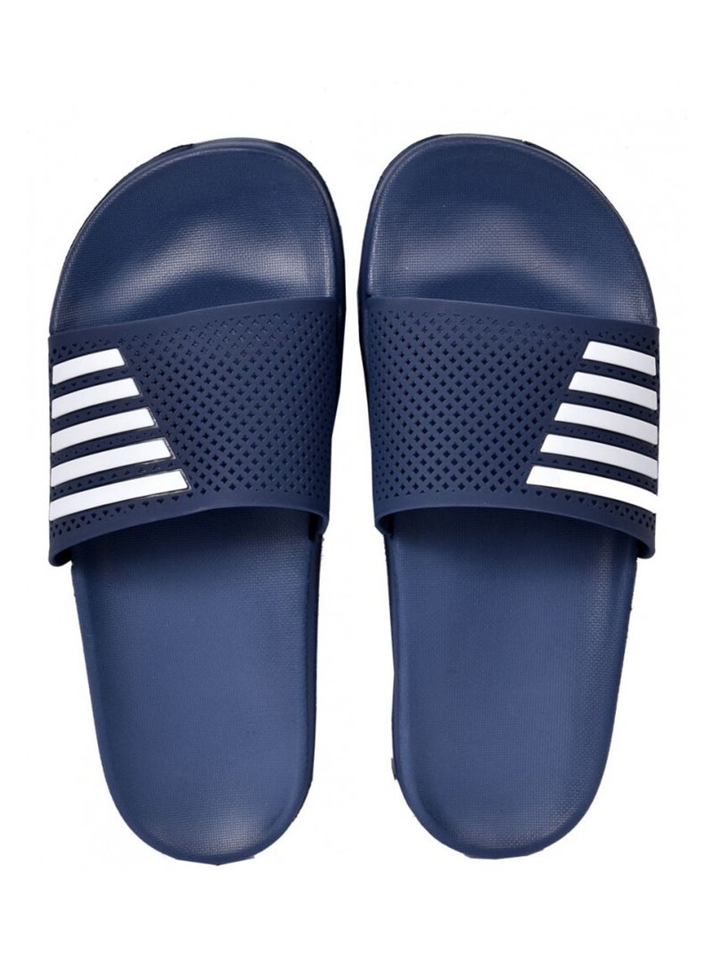 Claquette Homme antidérapante Bleu marine - Kiabi