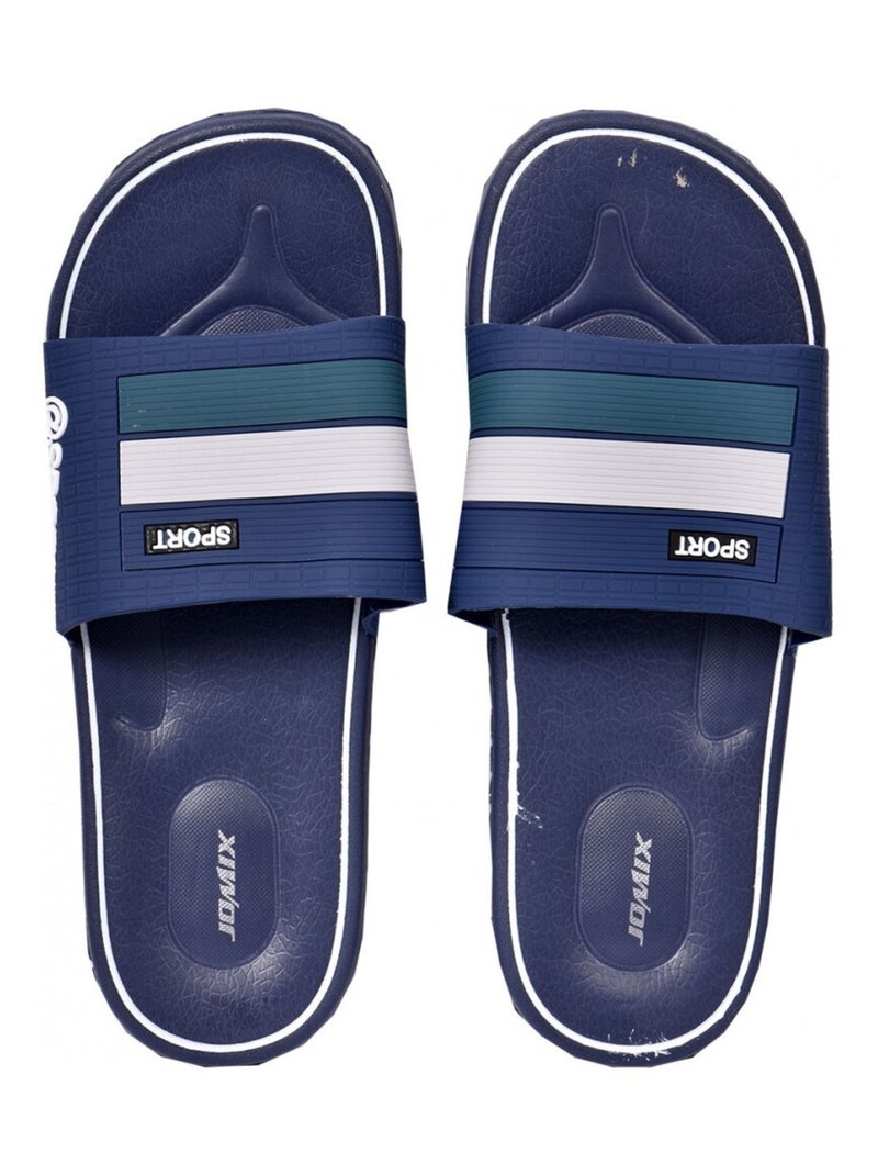 Claquette Homme antidérapante Bleu marine - Kiabi
