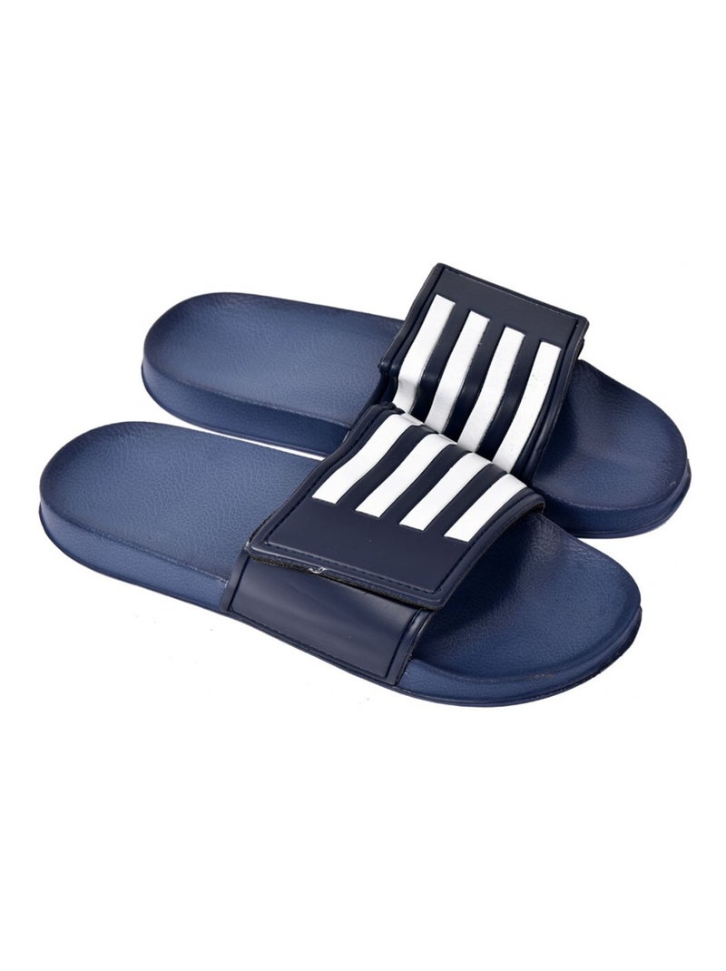 Claquette Homme antidérapante Bleu marine - Kiabi