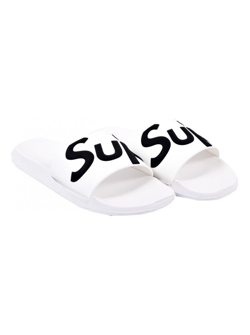 Claquette Homme Blanc - Kiabi