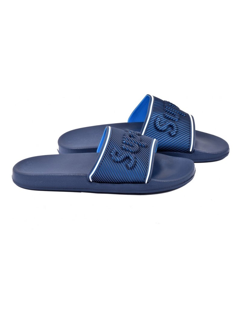 Claquette Homme Bleu marine - Kiabi