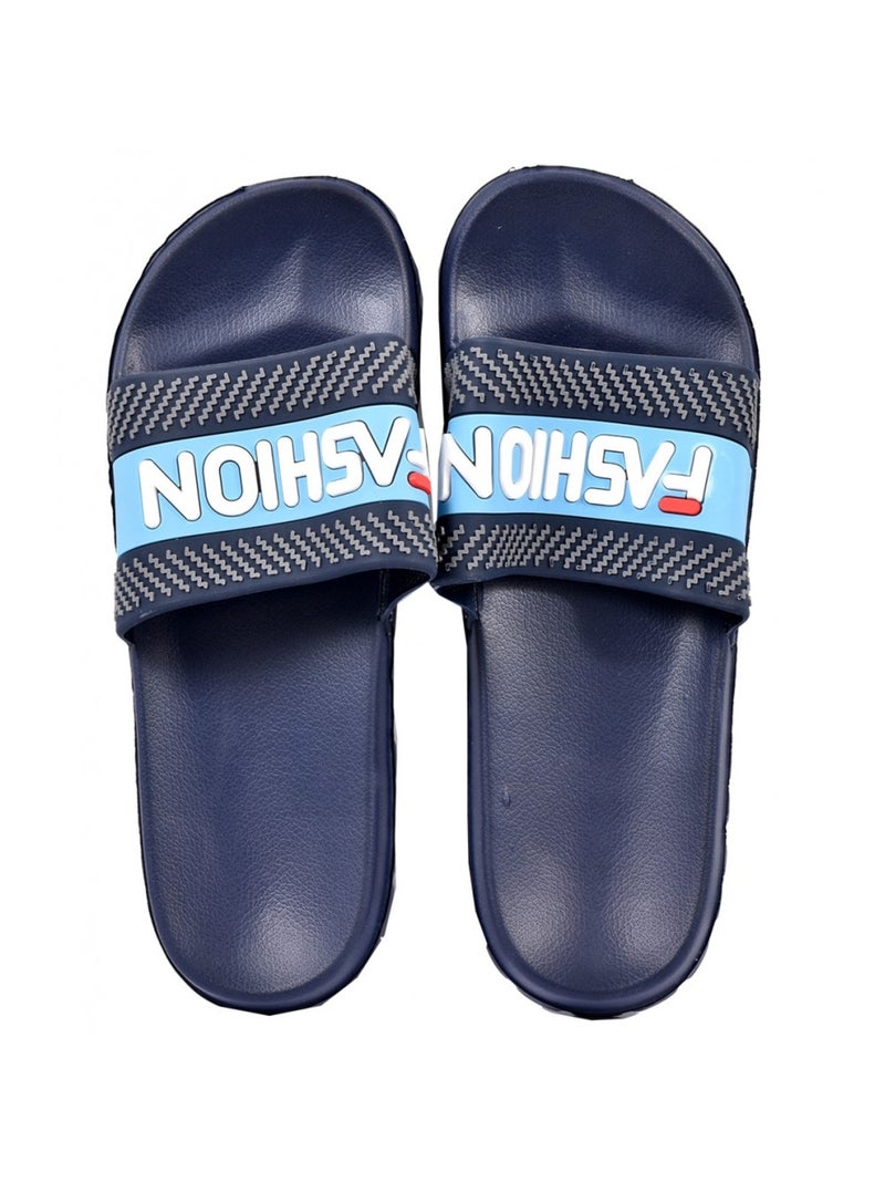 Claquette Homme Bleu marine - Kiabi