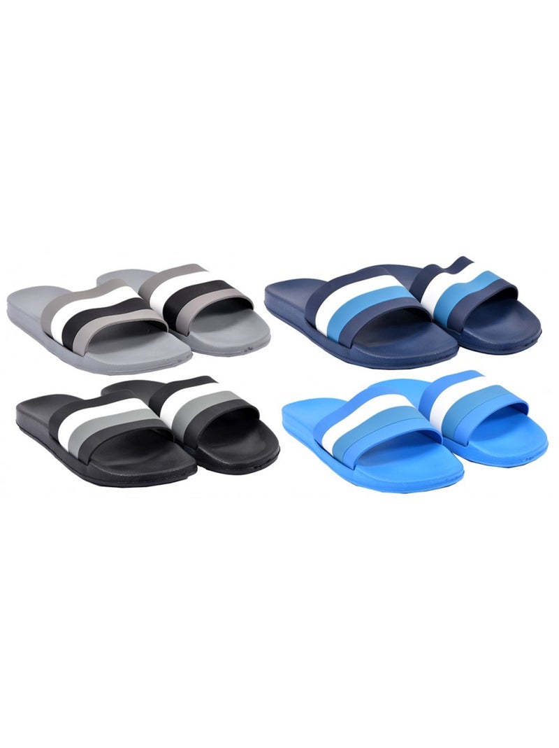 Claquette Homme Bleu marine - Kiabi