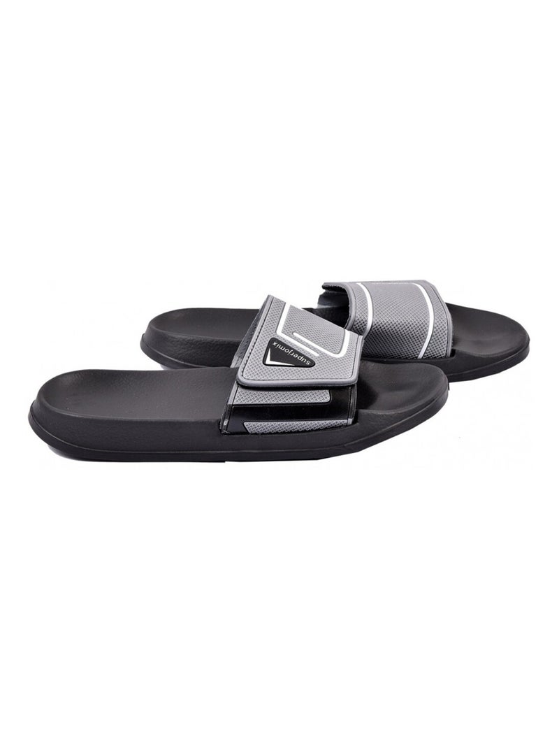 Claquette Homme Gris - Kiabi