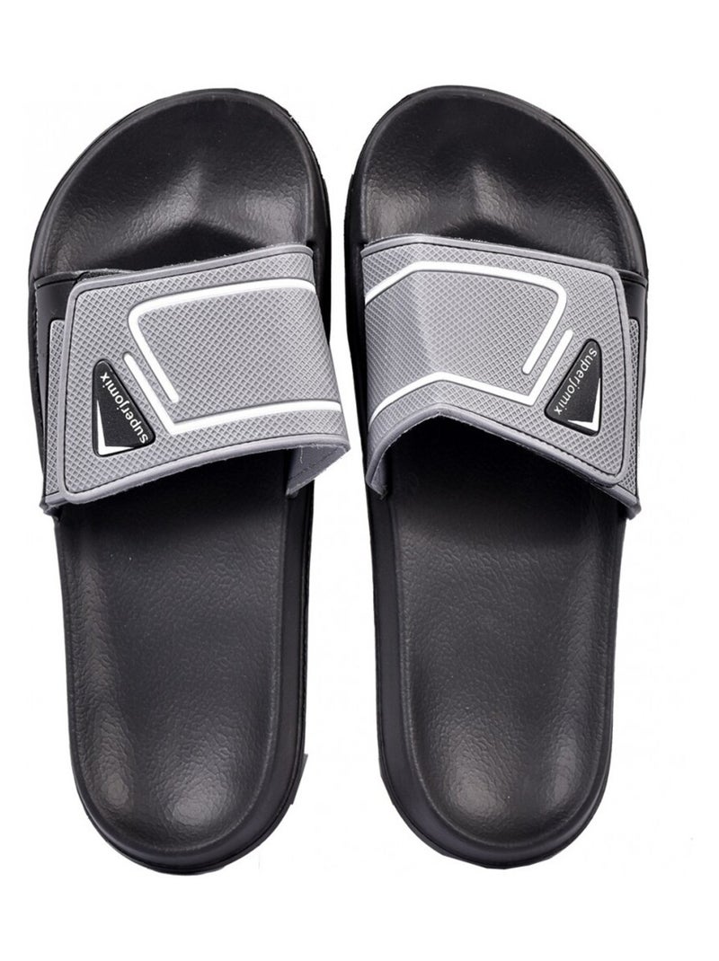 Claquette Homme Gris - Kiabi