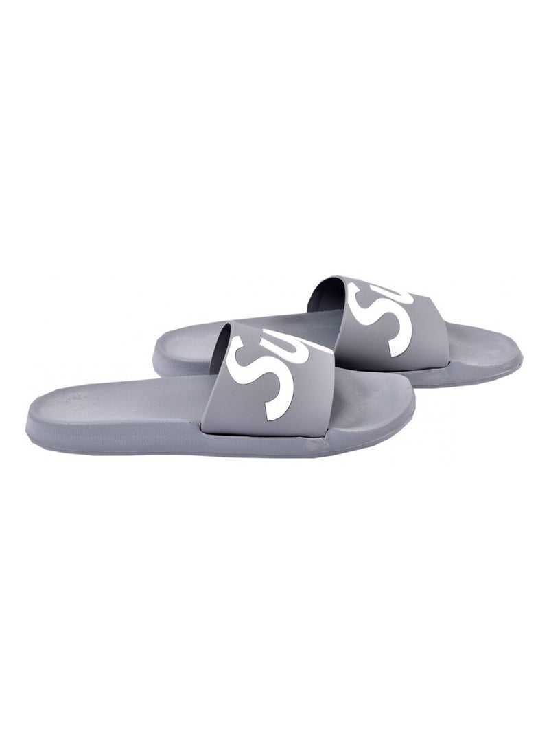 Claquette Homme Gris - Kiabi
