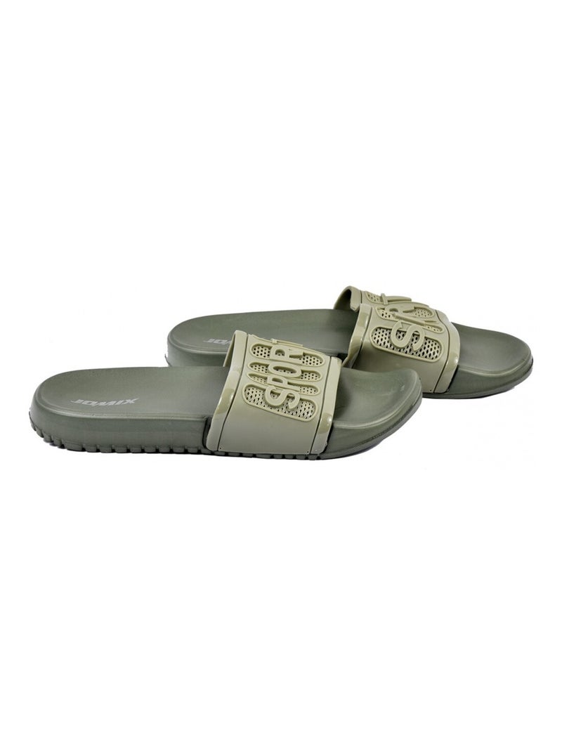 Claquette Homme Kaki - Kiabi