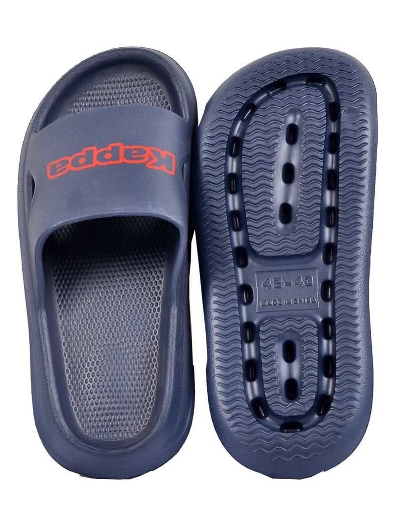 Claquette KAPPA Piscine EVA MBSKAP08 Bleu marine - Kiabi