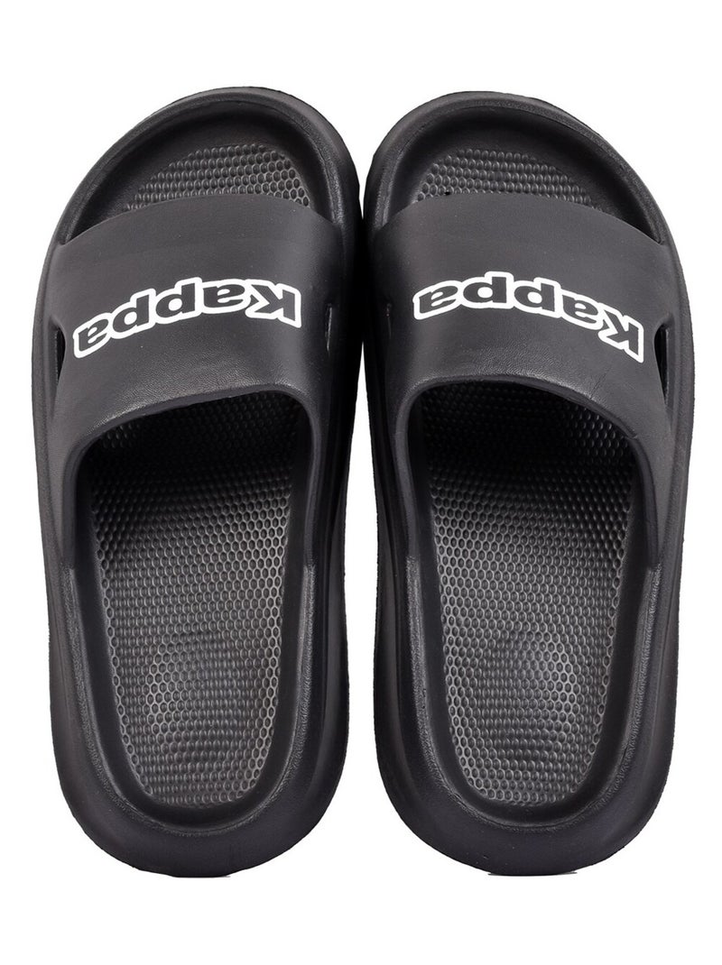 Claquette KAPPA Piscine EVA MBSKAP08 Noir - Kiabi