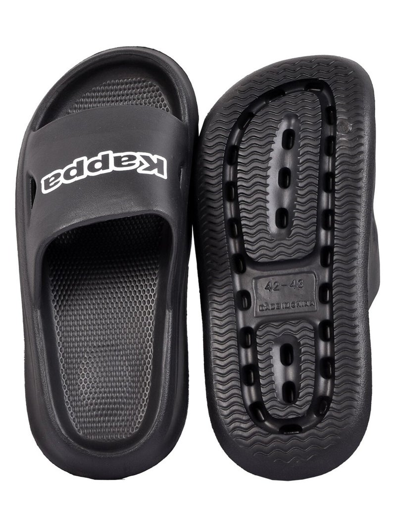 Claquette KAPPA Piscine EVA MBSKAP08 Noir - Kiabi