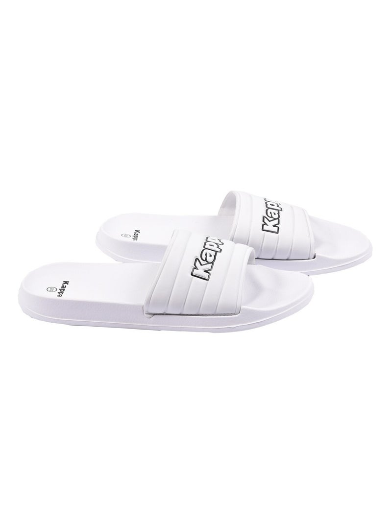 Claquette KAPPA Plage  MBSKAP09 Blanc - Kiabi