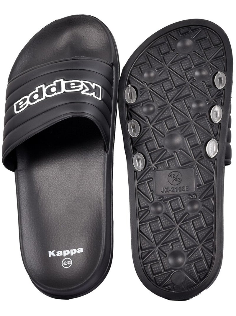 Claquette KAPPA Plage  MBSKAP09 Noir - Kiabi