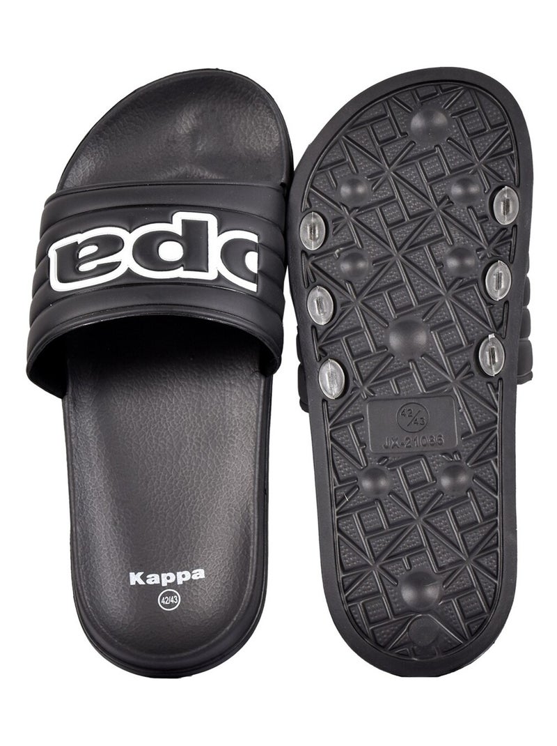 Claquette KAPPA Plage  MBSKAP10 Noir - Kiabi