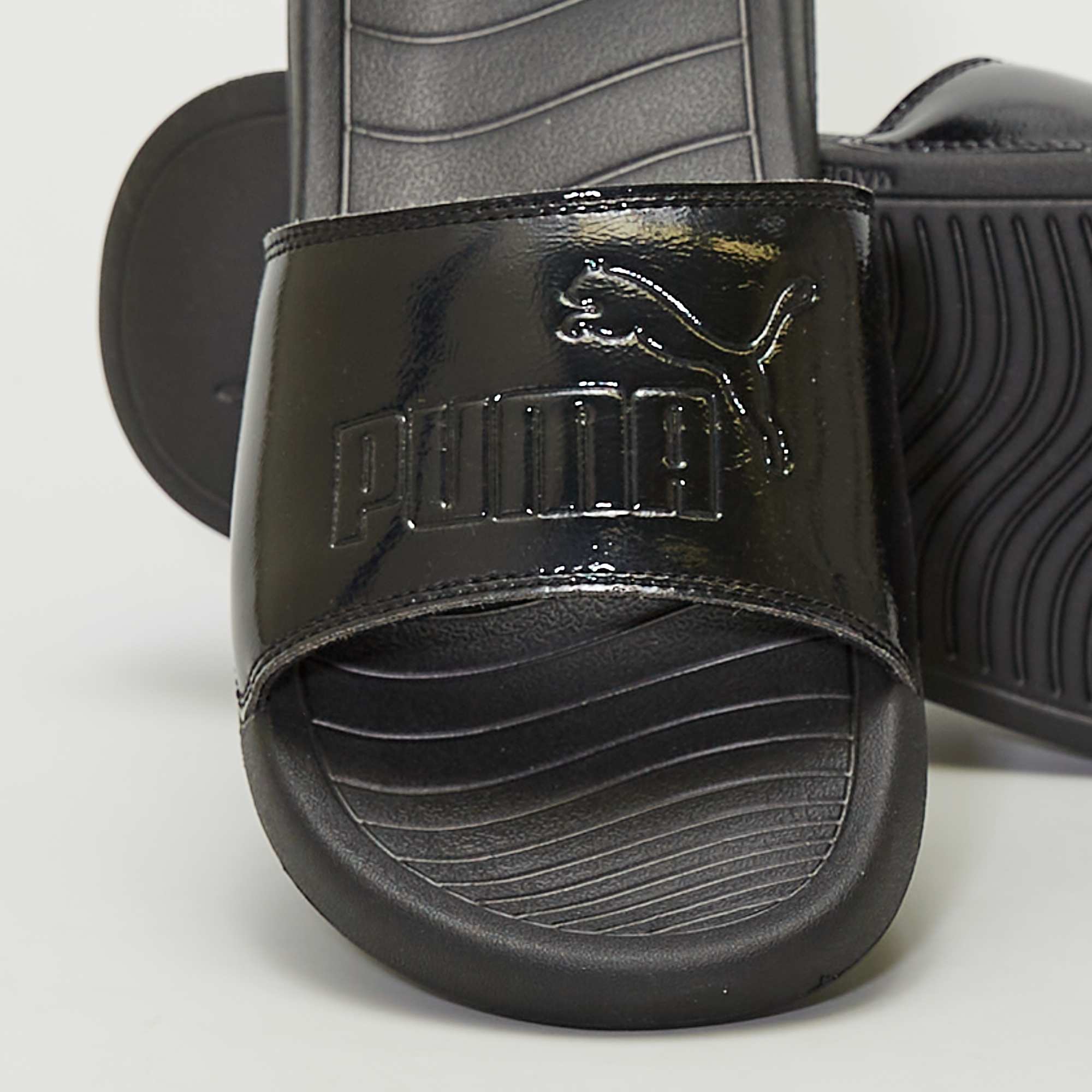 claquette femme puma fourrure