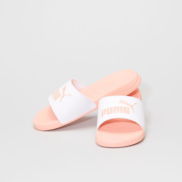 puma rose claquette