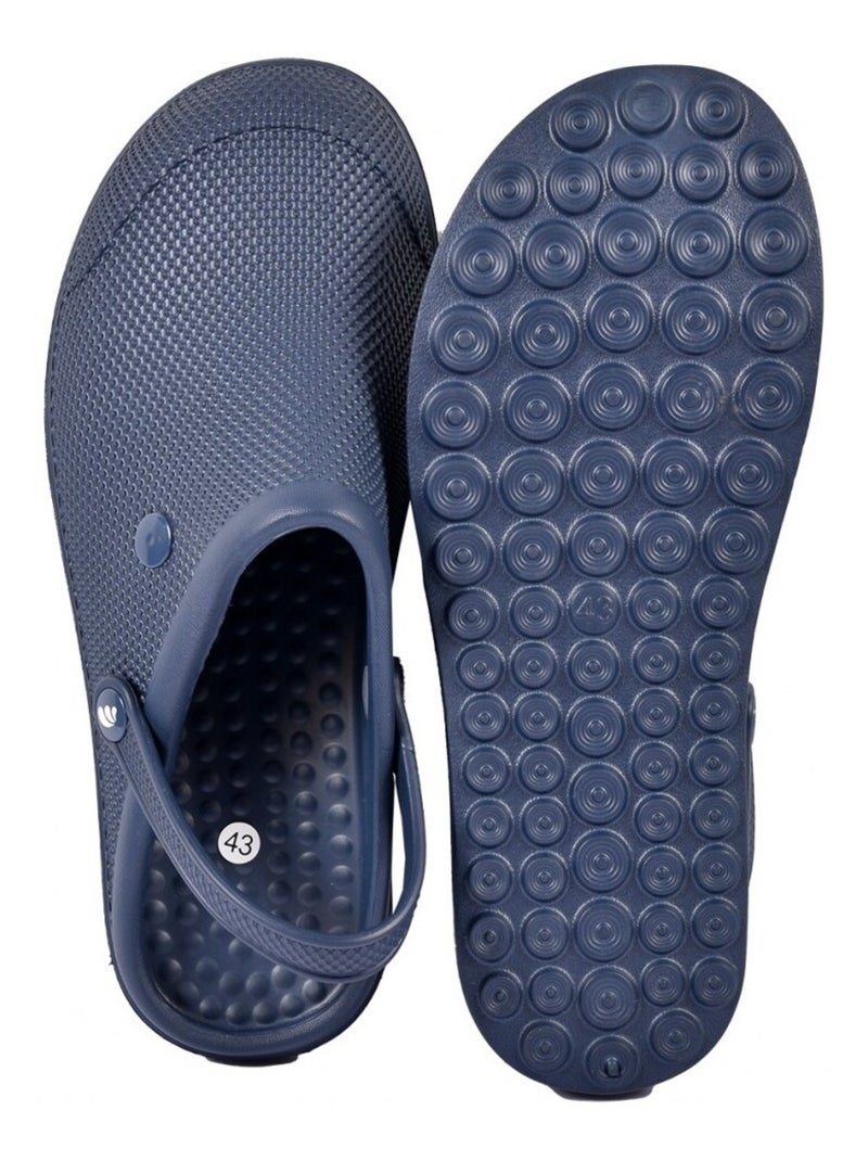 Claquette Sabot EVA Bleu marine - Kiabi
