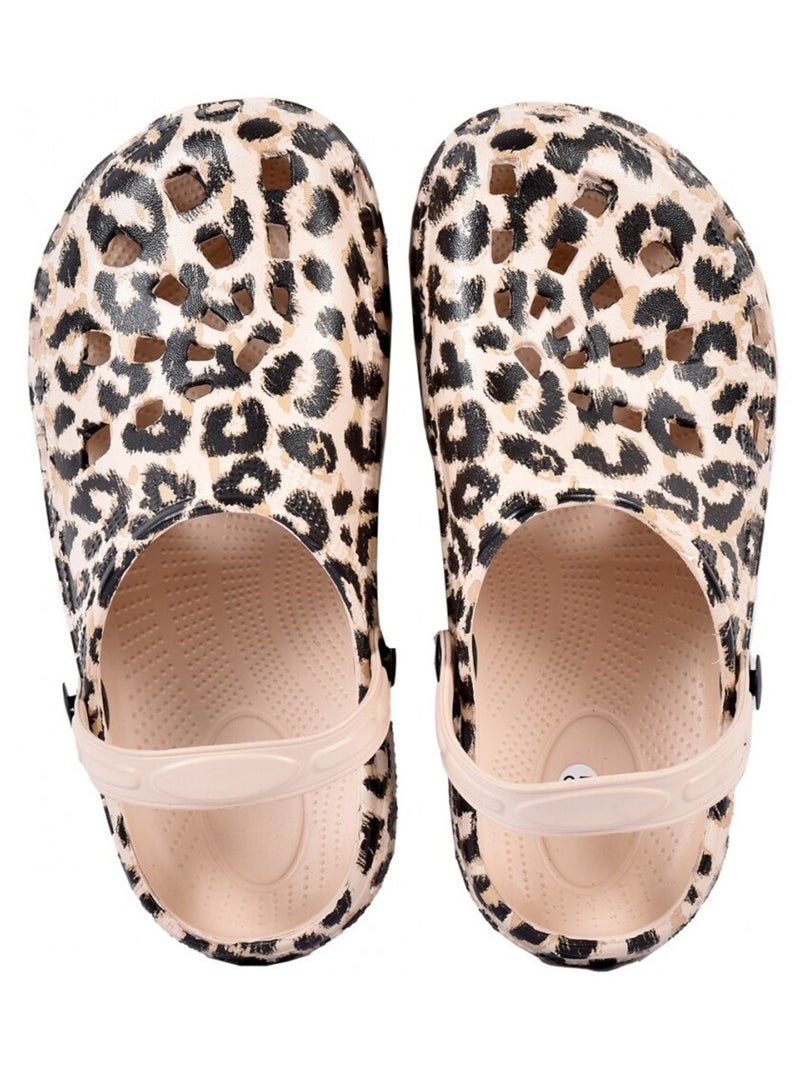 Claquette Sabot EVA Camel - Kiabi