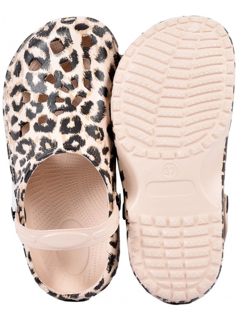 Claquette Sabot EVA Camel - Kiabi