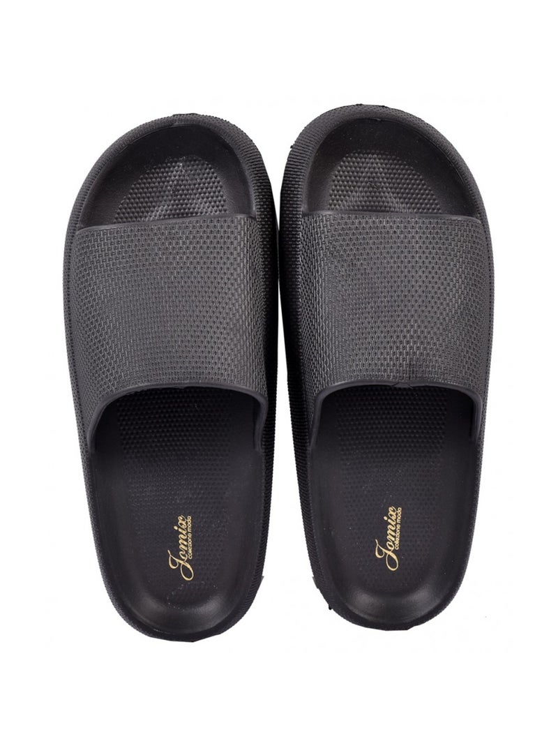 Claquette Sabot EVA Noir - Kiabi