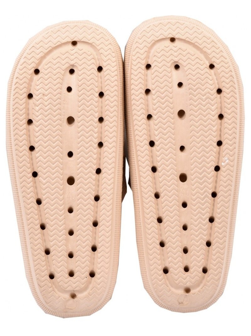 Claquette Sabot Femme EVA Beige - Kiabi