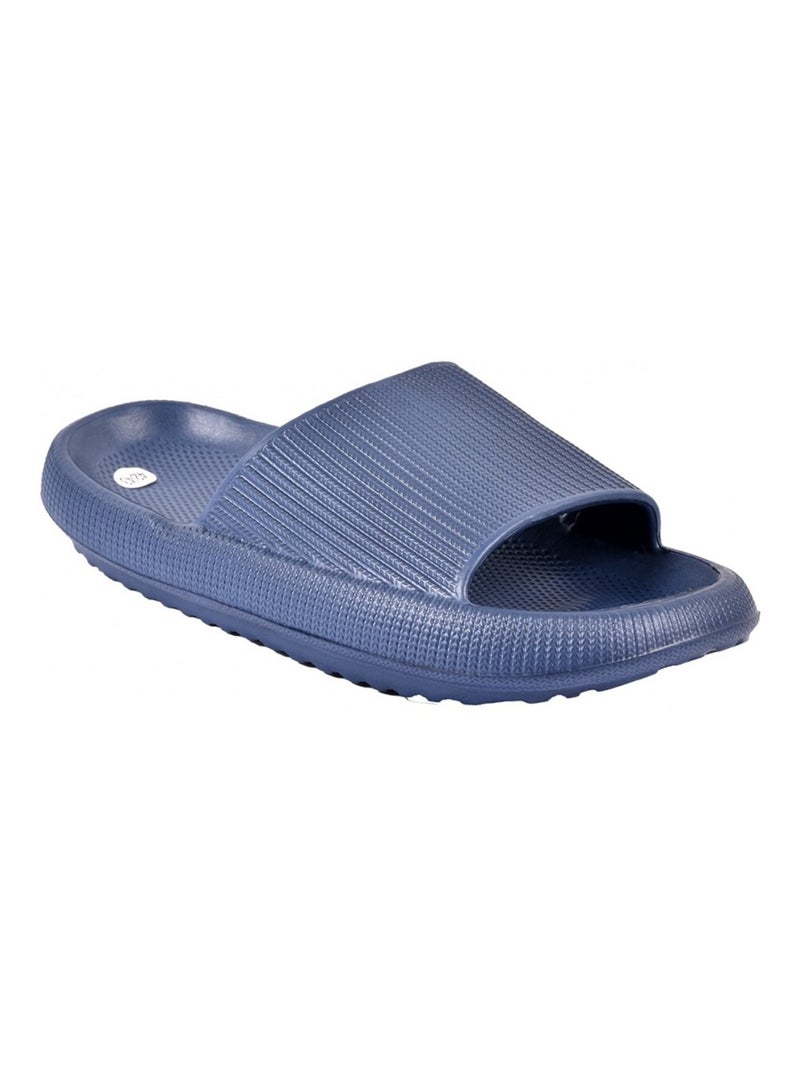 Claquette Sandale Piscine EVA Bleu marine - Kiabi
