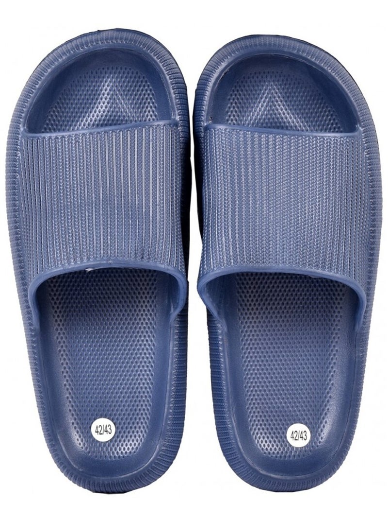 Claquette Sandale Piscine EVA Bleu marine - Kiabi