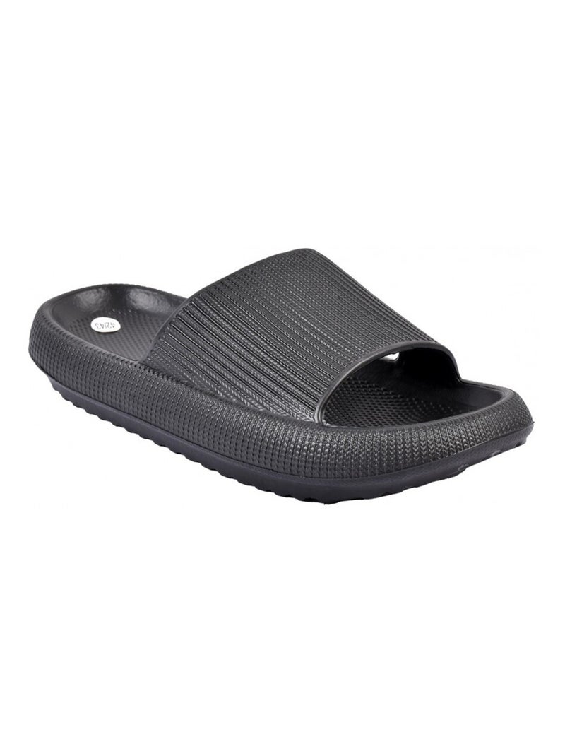 Claquette Sandale Piscine EVA Noir - Kiabi
