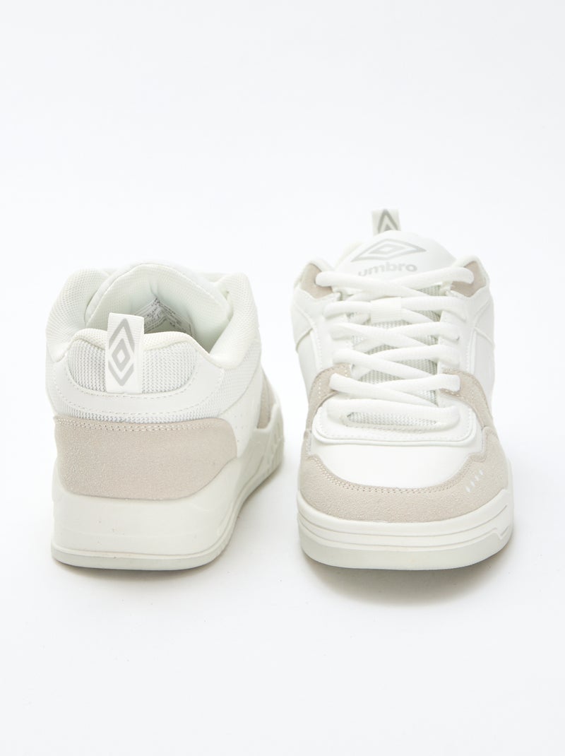 Claquette 'Umbro' BLANC - Kiabi