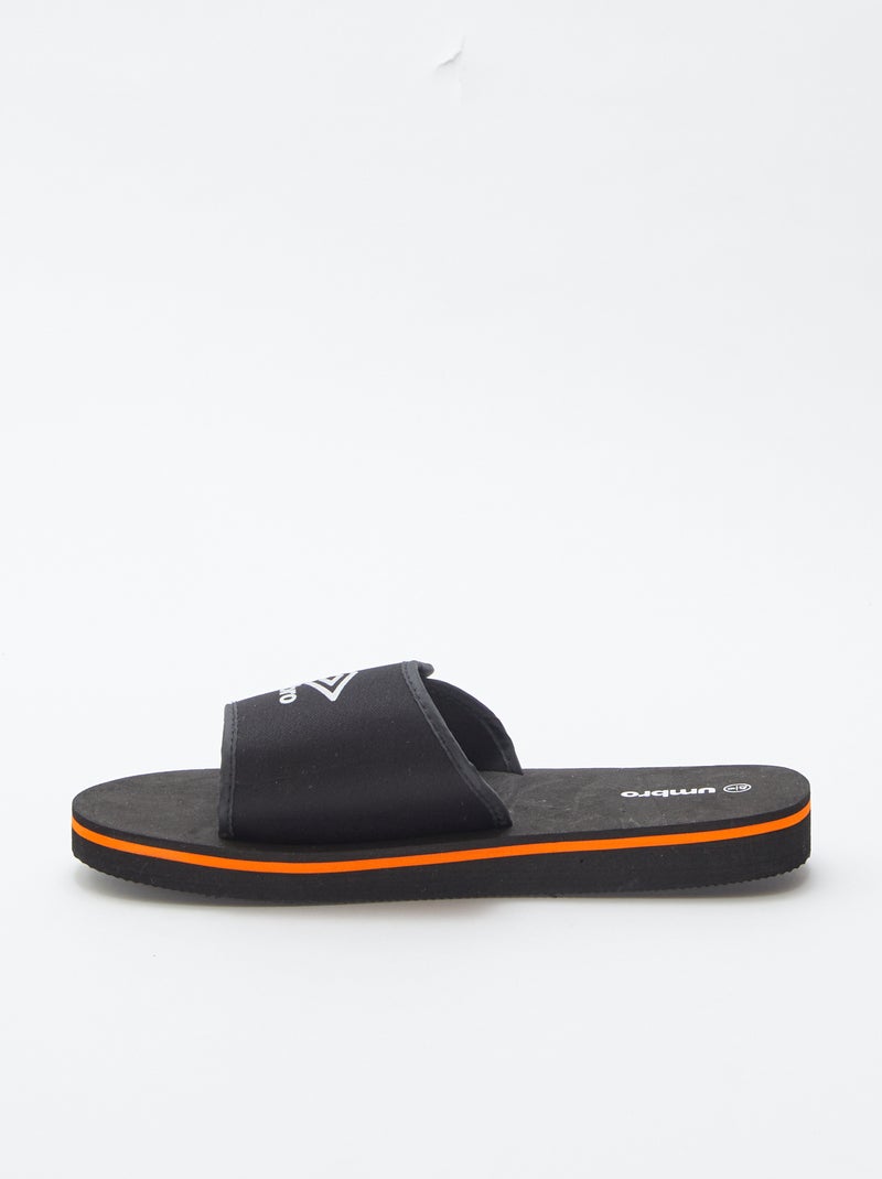 Claquette 'Umbro' NOIR - Kiabi