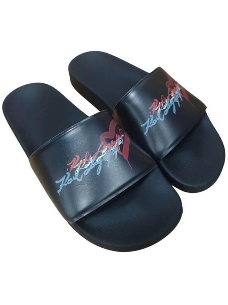 Claquettes - karl lagerfeld Noir - Kiabi